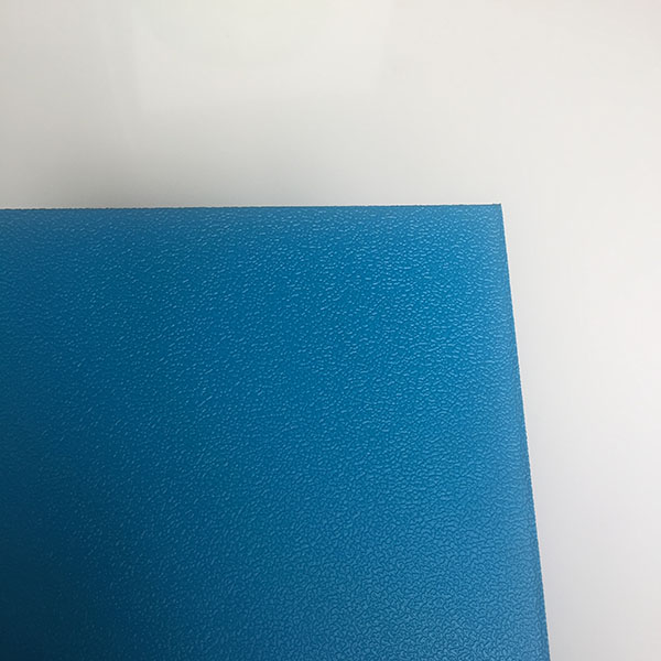 蓝色耐候ABS皮纹板