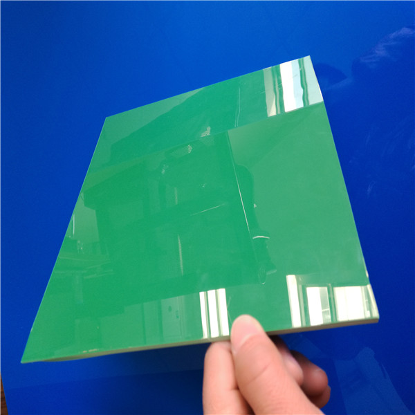 绿色光面阻燃ABS板材