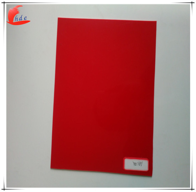 红色哑光食品级ABS板材