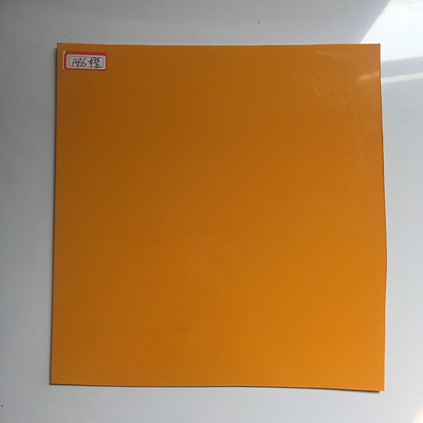 橙色哑光ABS板材